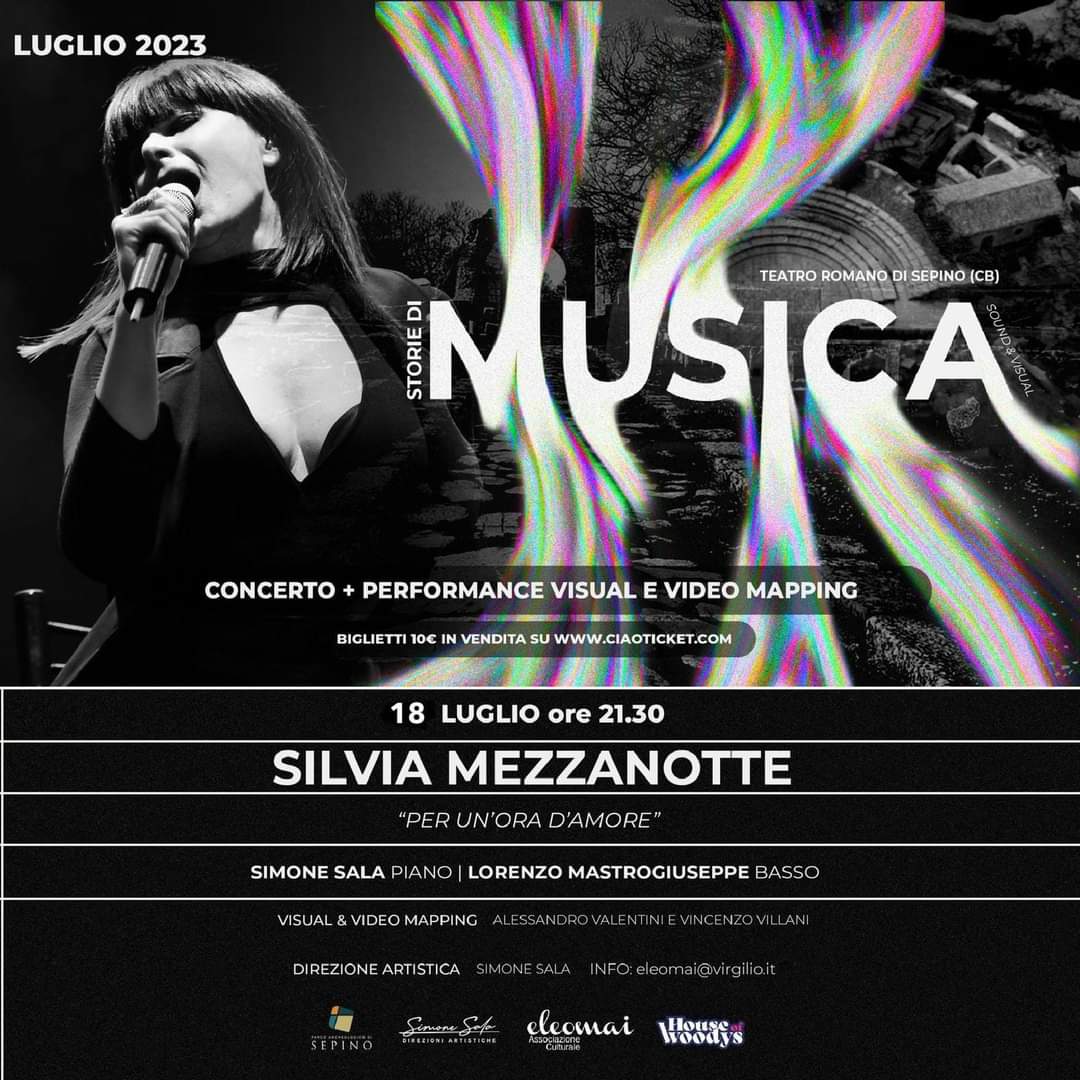 Parco archeologico di Sepino - Area archeologica di Altilia-Saepinum - Concerto di Silvia Mezzanotte "Per un'ora d'amore"